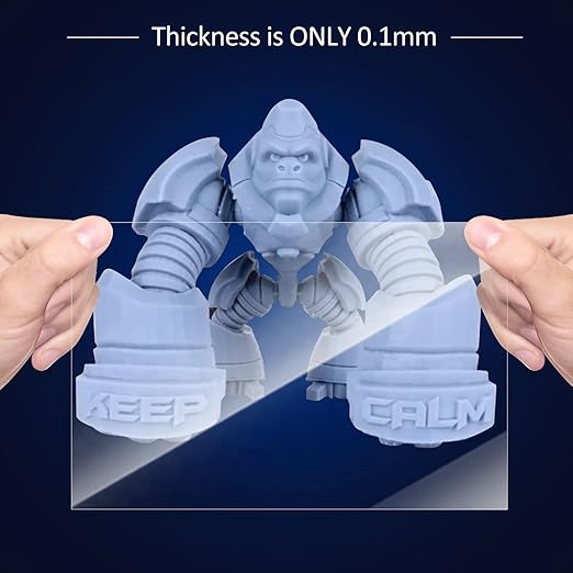 Anycubic Mono X 6K Screen Protector - Original Protective Film 5Pcs Compatible With Photon M3 Plus 9.25 Inch LCD SLA UV Resin 3D Printers - Thickness 0.1mm - NOT for 4K
