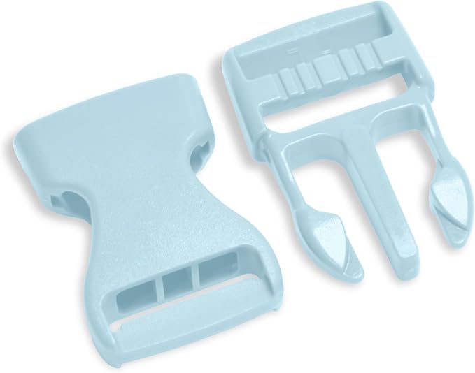 Buckles for Straps Set of 4 Pcs Plastic Buckle Clip Quick Side Release Plastic Fastener