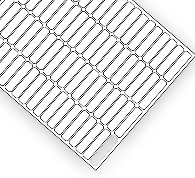 800 EcoSwift Shipping Labels 1 3/4 x 1/2 inches Mailing Address Return Inventory Blank White Self Adhesive for Laser Inkjet Printer 1.75 x 0.5