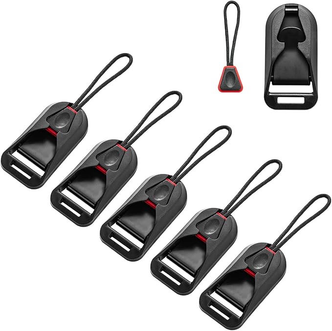 6-Piece Camera Strap Quick Release Kit - Neck Strap and Wrist Strap Quick Release