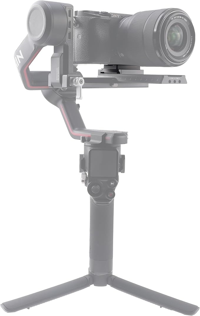 Fotga DSLR Camera Quick Release Plate for DJI Ronin RS 2 RSC 2 RS 3 Pro RS2 RSC2 RS3 RS3 Pro RS4 and RS4 Pro Gimbal Stabilizer,Compatible Arca Swiss Tripod Clamp