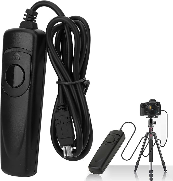 MC-DC2 DSLR Remote Switch Shutter Release Cord for Z6/Z7 D7500 D750 D7200 D7100 D7000 D610 D600 D5600 D5500 D5300 D5200 D5100 D5000 D3300 D3200 D3100 D90 DF P7700 P7800 A/ V1