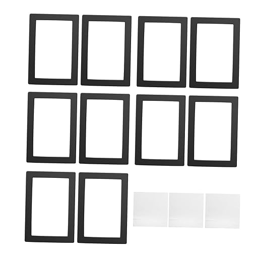 Resin 3D Printer Protective Film Black LCD Gasket 9.5 x 6.7 inch Stick On Gasket Screen Protector Compatible with Saturn 8.9 Inch LCD Resin 3D Printer Screen (10pcs)