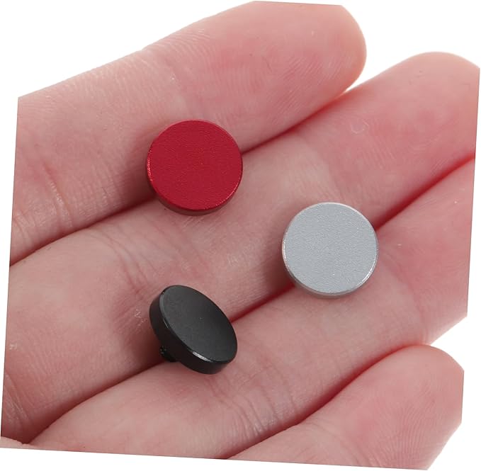 3Pcs Aluminum Alloy Flat Shutter Release Button for Enhanced Camera Control Upscale Reduce Shake and Image Clarity Compatible with Various Cameras
