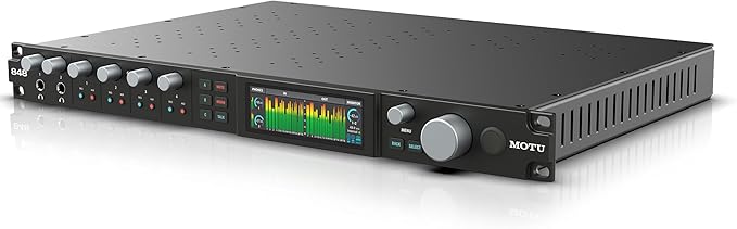 MOTU 848 28x32 Thunderbolt 4/USB4 audio interface for Mac, Windows and iOS with mixing, effects and networking