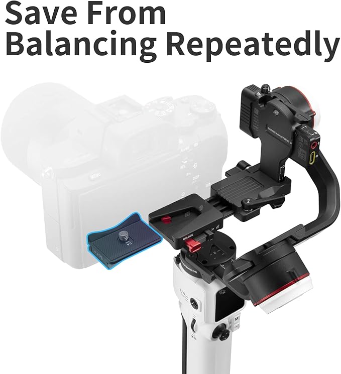 Zhiyun Crane M3 Gimbal 3-Axis Handheld Stabilizer All in One Design for Mirrorless Cameras,Smartphone,Action Cameras(Crane M2 Upgrade Version 2021)