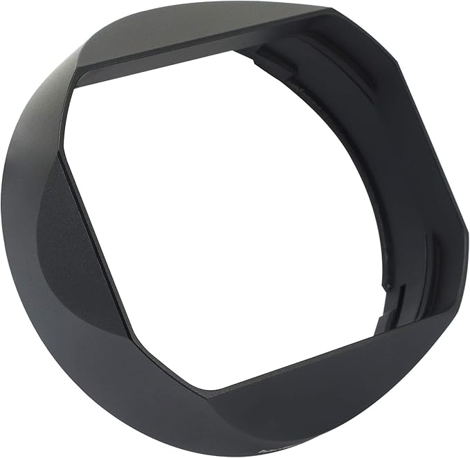 Haoge LH-X16B Square Metal Lens Hood Shade with Metal Cap for Fujifilm Fuji Fujinon XF 16mm F1.4 R WR Lens xf16mm/f1.4 on Camera XS-10 X-H1 X-Pro3 X-Pro2 X-Pro1 X-T4 X-T3 X-T2 X-T1 X-T30 X-T20