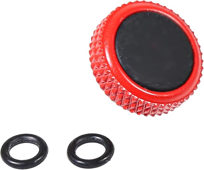 Shutter Button for Fujifilm X-T5, Soft Shutter Release Button for Fujifilm X100VI XPRO3 X100T XE4 XT20 XT50 XT3 XT4 XT30II Cameras (Red + Black Surface)