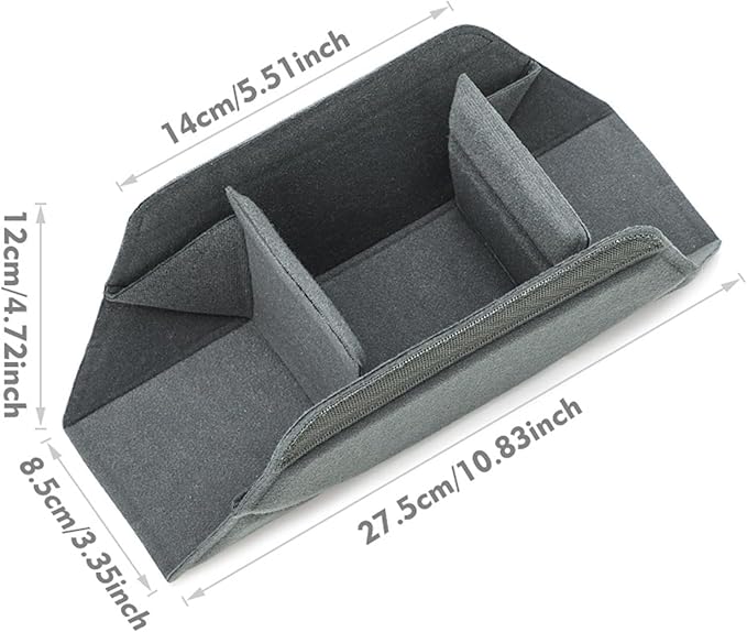 Btgghytr Thick Padded Camera Insert Case Removable Insert Partition Photography Bag Shockproof Divider Organization Camera