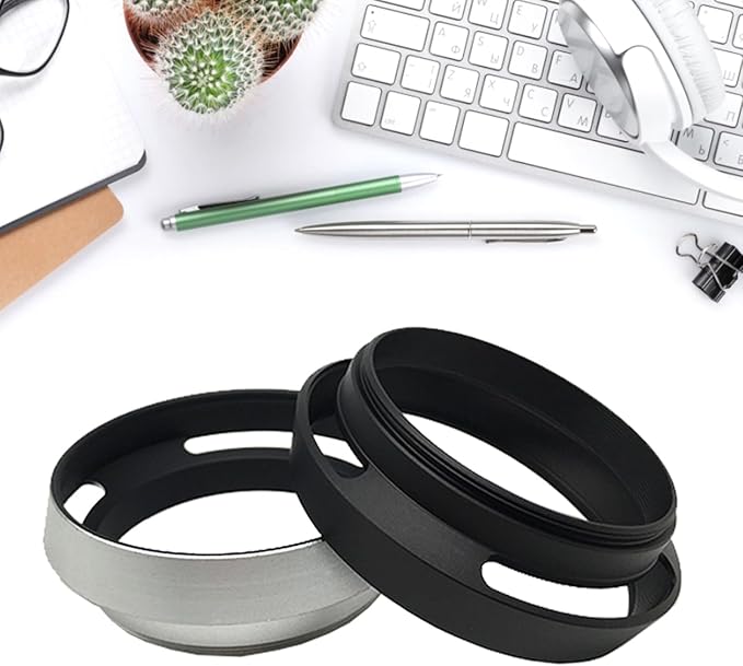 Lens Hood Sunshade Metal Vented Camera Sun Blocker Reduce Reflection 37mm 40.5mm 43mm 46mm 49mm 52mm Screw-in