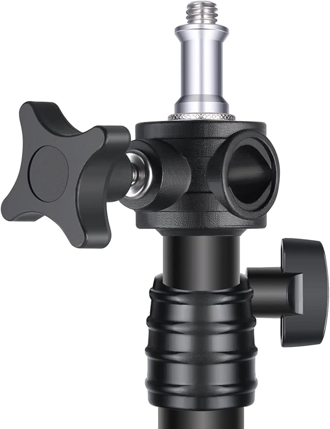 Neewer Wall Mounting Boom Arm 15-23.6 inches/38-60 Centimeters Adjustable Length with 1/4 inch to 3/8 inch Universal Adapter for Photo Studio Video Light, Monolights Photography