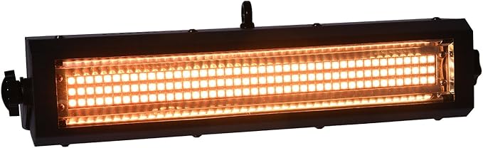 MFL. S100 Strobe Light 132-LED RGB Stage Lighting Strobe Blinder and Wash Light DJ Disco Lights Sound Activated Modes DMX Control All in One for DJ Party Stage Lives Concert