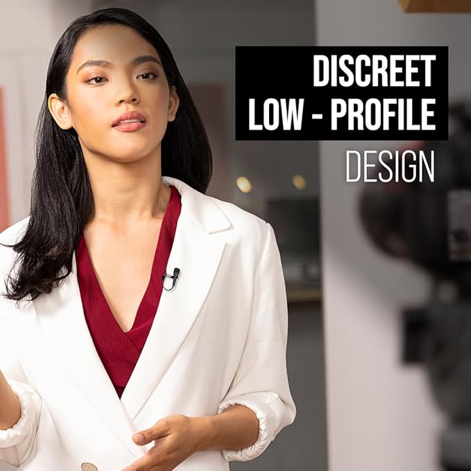 RØDE Lavalier II Premium Ultra-Low-Profile Lavalier/Lapel Microphone for Broadcast, Filmmaking, Content Creation, Location and Studio Voice Recording