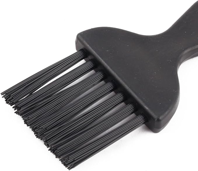 uxcell Plastic Flat Handle Anti Static ESD PCB Circuit Board Cleaning Brush 5pcs Black