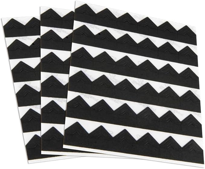 Scrapbook Adhesives by 3L Self-Adhesive Paper Photo Corners, Black, 108-Pack