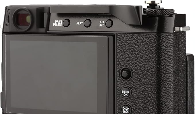 Haoge THB-X4B Thumb Grip for Fujifilm Fuji X-E4 Camera Black