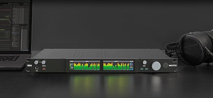 MOTU 16A 32x34 Thunderbolt 4/USB4 audio interface for Mac, Windows and iOS with mixing, effects and networking