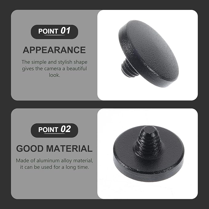 HOMSFOU Camera Shutter Release Button Replacement Lightweight Soft Camera Button for Precise Photography Control Compact 0.39In Accessory