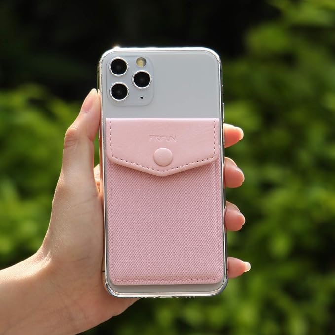 Ultra-Slim Self Adhesive Credit Card Leather Wallet