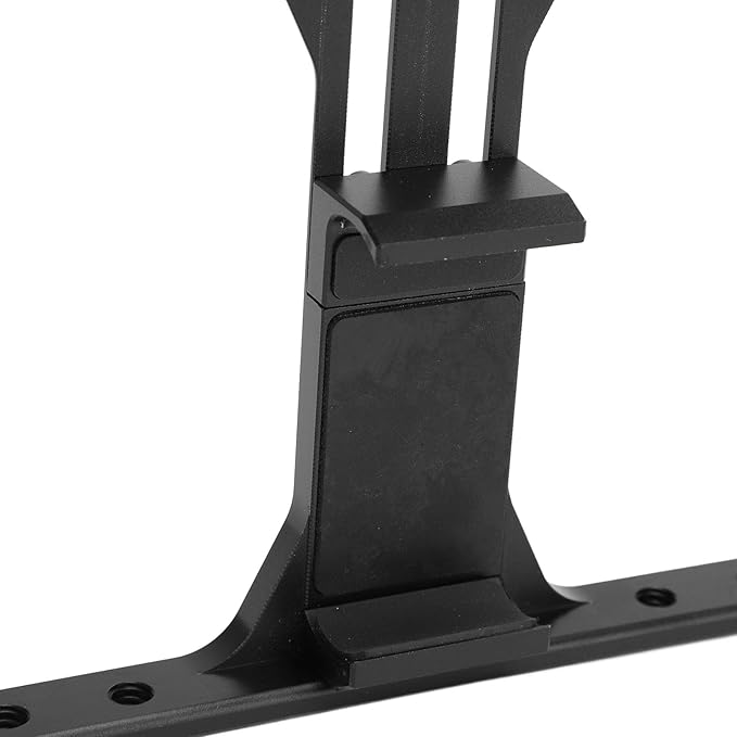 Smartphone Video Rig Aluminum Alloy Phone Cage Stabilizer Grip Frame with Hot Shoe Mount and Multiple 1/4 Inch Screw Holes for Filmmaking Vlogging, Compatible with Phones 2.2 to
