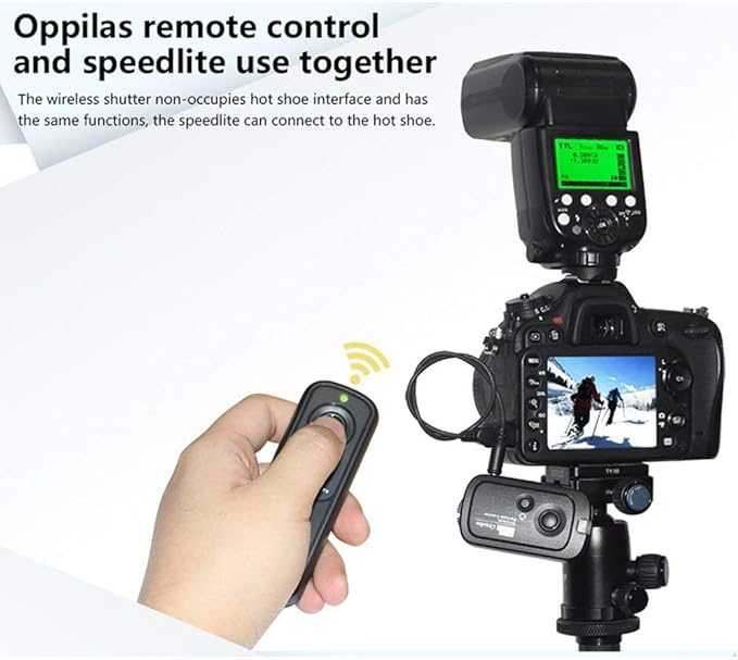 Pixel Digital Wireless Remote Shutter Release Switch N3 Compatible with Canon 5D Mark-III/Mark-IV 5D R5 R5C 10D 1DX 1DC 1DS 1D 5DS 5DSR 20D 6D 7D-Mark-II 7D 50D 40D 30D D60 D30 D2000 Replaces RS-80N3