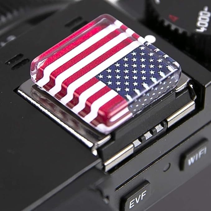 Foto&Tech Camera Hot Shoe Cover X-T30II X-T20 X-T5 X-T10 X-S10 X-E4 X-E3 X-E2S X-T4 X-T3 X-T2 X-T200 X-T100 X100V X100F X100T X-A7 X-A5 GFX 100S 100 50R 50S II X-H1 X-Pro3 XPro2 ( US Flag )