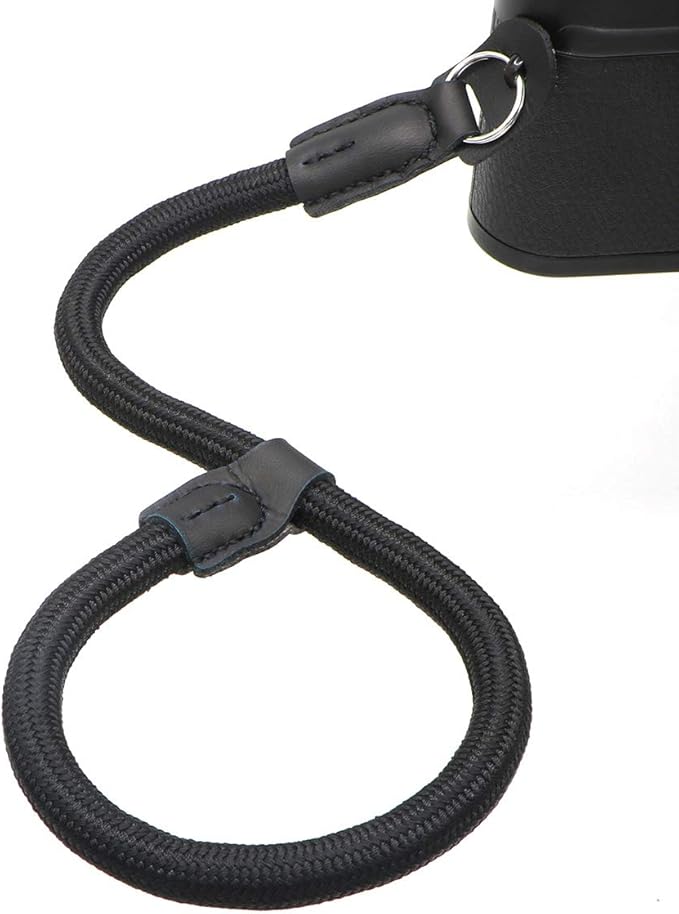 HITHUT Adjustable Rope Camera Wrist Strap Hand Strap for SLR DSLR Digital Mirrorless Cameras Black