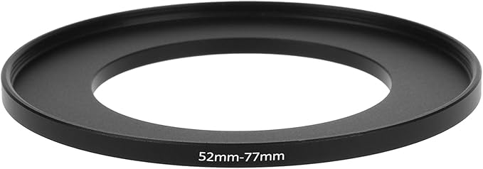 UltraPro Step-Up Adapter Ring 52mm Lens to 77mm Filter Size