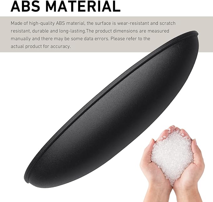 Car Rear View Camera Cover, ABS Thickened Anti-Aging Backup Camera Protector, for Solving The Problem of Rain Obstructing Backup View, Universal for Most Vehicles (Black)
