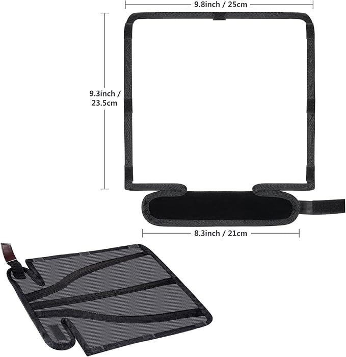 waka Flash Diffuser Reflector Kit - Bend Bounce Flash Diffuser+ Silver/White Reflector for Speedlight, Universal Mount for Canon, Nikon, etc.