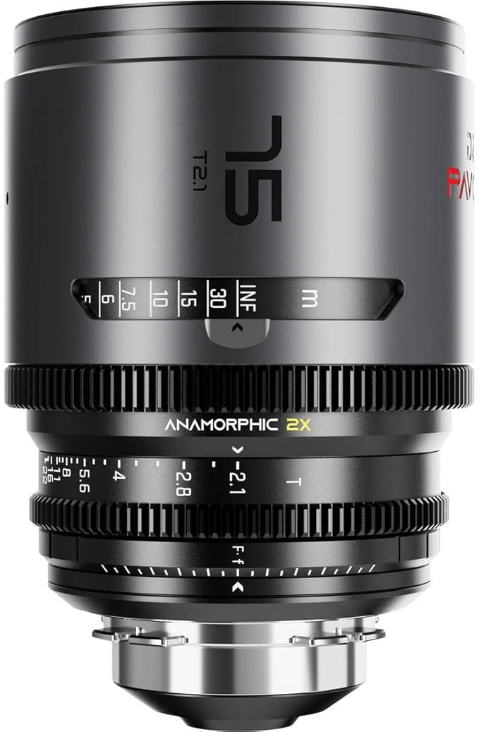 DZOFILM PAVO 2X Anamorphic Prime Lens for PL/EF Mount, Neutral Coating - 75mm, T2.1