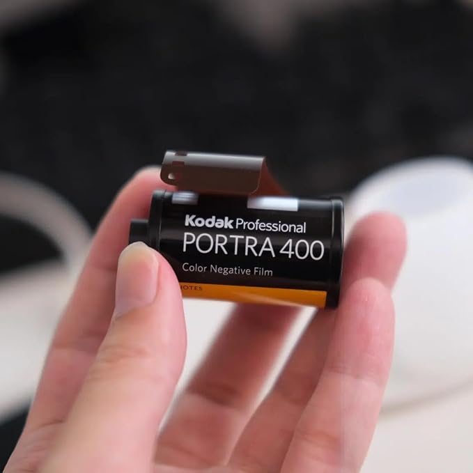 Kodak Portra 400 Film - 2 Pack of 36exp Rolls for 35mm Cameras with balveli Premium Microfiber Cloth