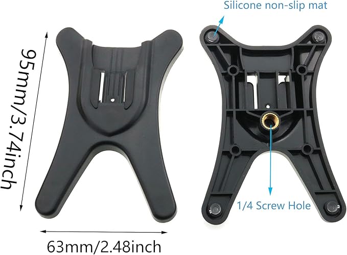 ZCZQC Camera Flash Stand 2PCS Speedlight Hot Shoe Mount Stand Holders for Canon Nikon Sigma Pentax Olympus Panasonic