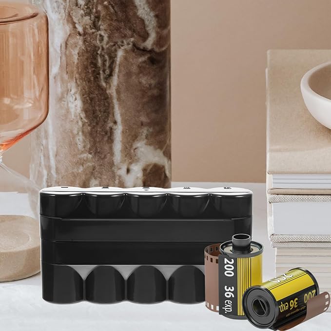 Film Case with Large Capacity Hard Plastic Storage Box for Film Lightweight and Easy to Carry for Organizing and Small Items