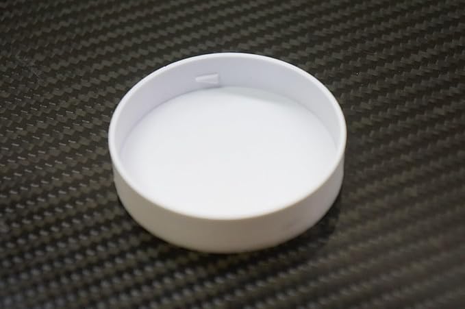 Low Profile Battery Door Cover for Ring Outdoor Cam Plus 3D Spin-Lock White