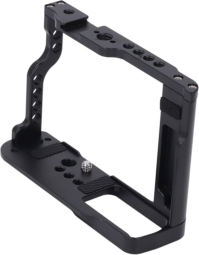 Qiilu Camera Rig for S9 Aluminum Alloy Camera Cage for Video Production with Cold Shoe Mount and MultiDevice Support Rewritten