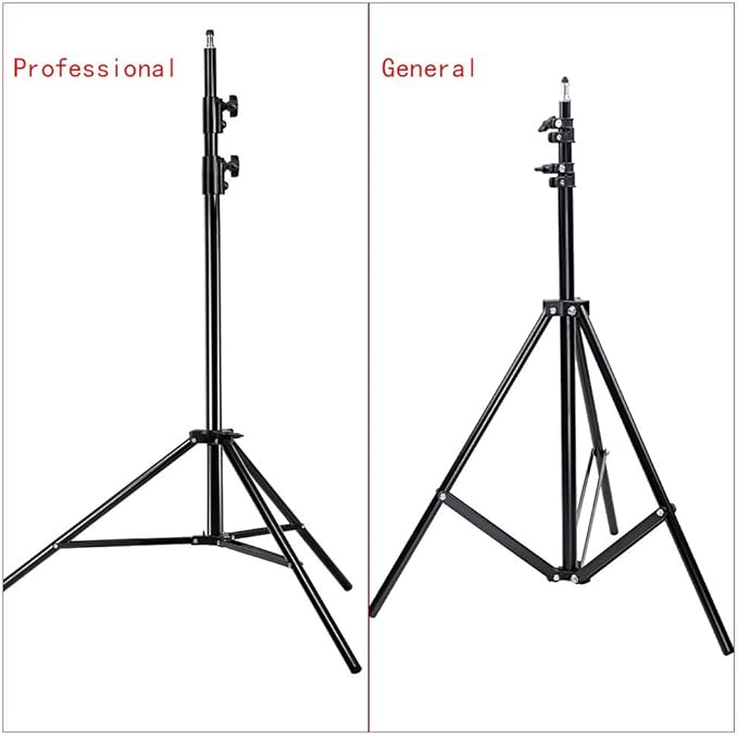 NEEWER Pro 9feet/260cm Spring Loaded Heavy Duty Photo Studio Light Stand with 1/4" Screw & 5/8 Stud for Video, Portrait and Photography Lighting