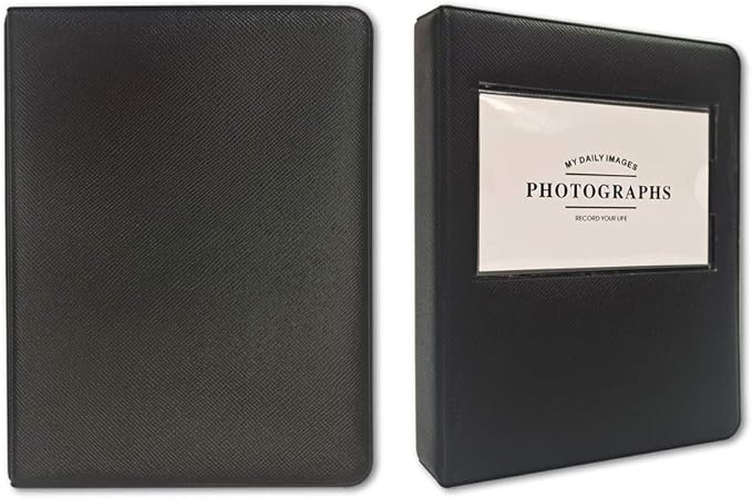 Polaroid Color Instant Film for i-Type - Double Pack (16 Sheets) + Black Album for Polaroid Film