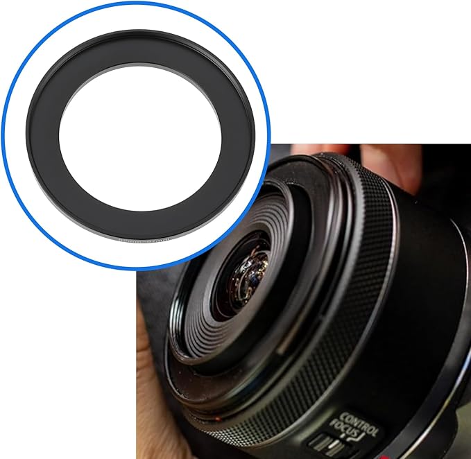 2 pcs 52mm to 67mm Step Up Camera Lens Converter Filter Adapter Ring Metal