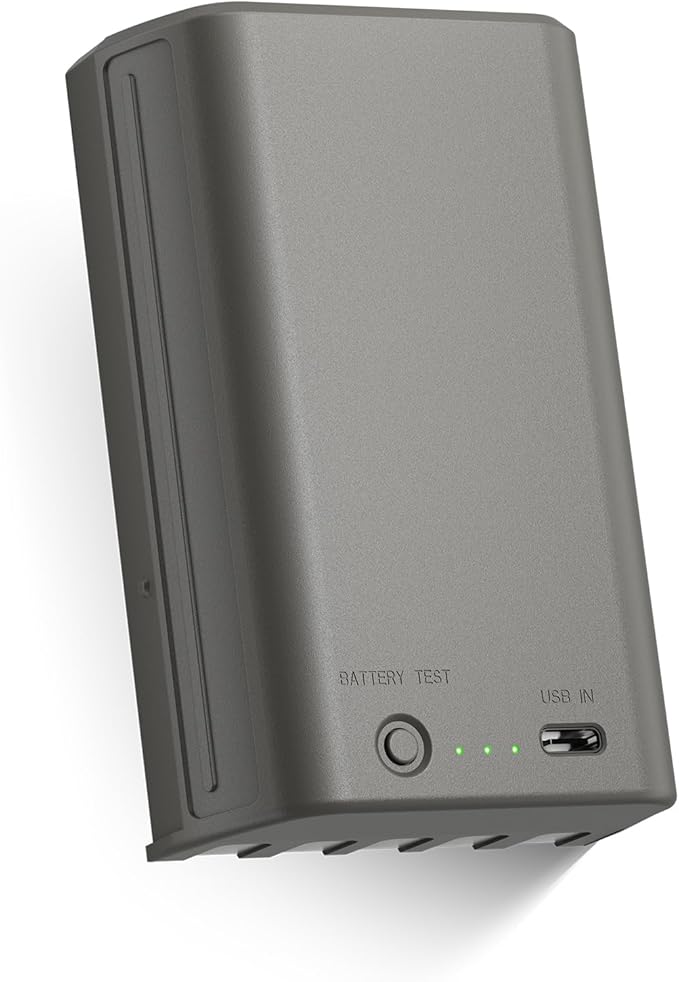 Rechargeable Lithium Battery Pack Compatible with Stealth Cam Trail Camera Flashback, Deceptor MAX, Fusion MAX, and Connect MAX