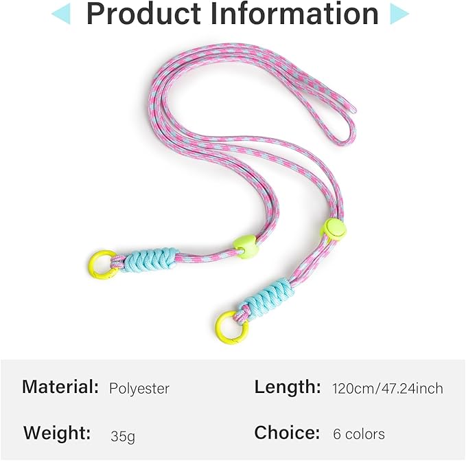 VOVMOEYA Camera Strap,Long Neck Strap for Fujifilm Mini 12/11/9/8/7+,Shoulder Strap camera strap Long Crossbody Lanyard Camera/Badge Holder/Keys/Wallet Multi-Function Lanyard(powder blue mix)