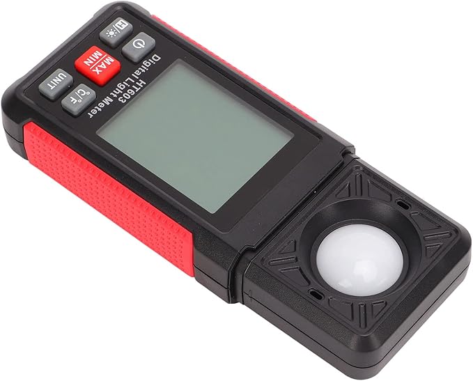 Digital Light Meter HT603, Professional Luxmeter, Wide Range Brightness Tester - Measurement, Quick Response, Ideal for Photo and Industrial Use