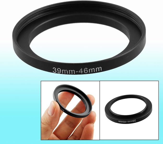 uxcell Camera Repairing 39mm-46mm Camera Metal Filter Step Up Ring Adapter