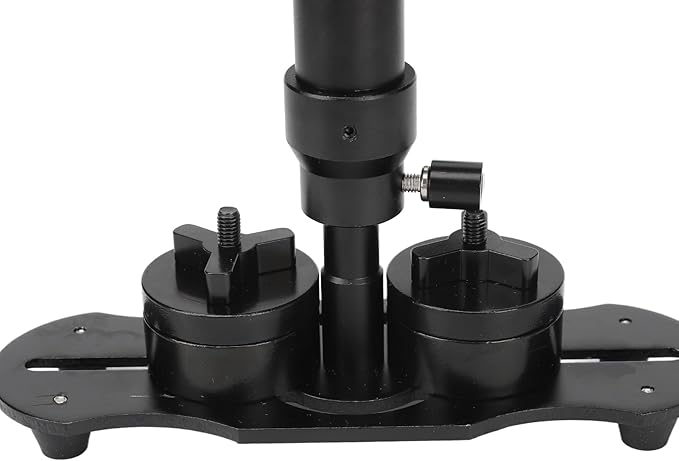 Video Camera Stabilizer, SLR Handheld Camera Anti Shake Stabilizer with Height Adjustable Balance Bar, 3 Axis Quick Balancing for DSLR Camcorder Smartphone