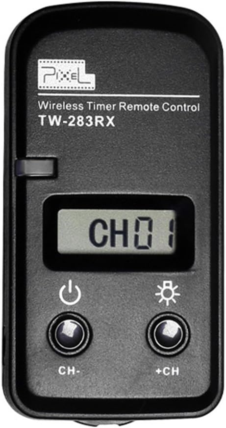 Wireless Shutter Release for Canon ，PIXEL TW-283/E3 LCD Timer Remote Control for Canon 650D 650D 600D 550D 500D 450D 70D 60D 700D