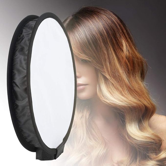 Serounder Softbox Diffuser, 40CM Portable Foldable Round-Shape Nylon Softbox Diffuser with a Storage Bag for Camera Flash Light
