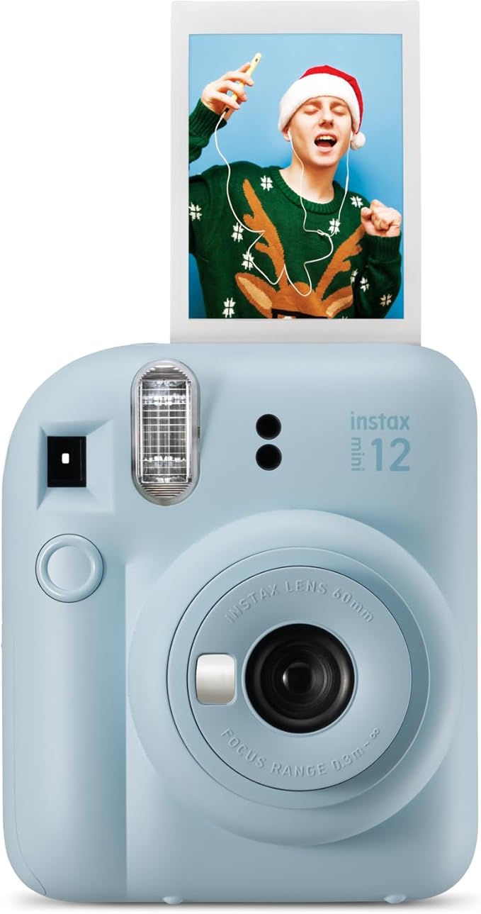 Fujifilm Instax Mini 12 Instant Camera (Pastel Blue)
