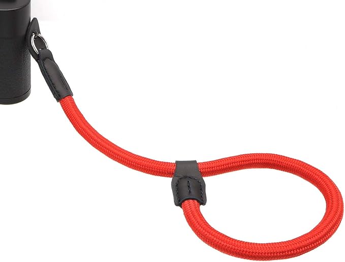 HITHUT Adjustable Rope Camera Wrist Strap Hand Strap for SLR DSLR Digital Mirrorless Cameras Red