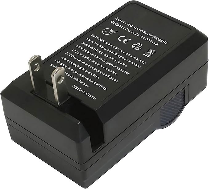 Replacement Battery for Canon EOS Rebel T1i (2-Pack, 1400mAh) and Charger