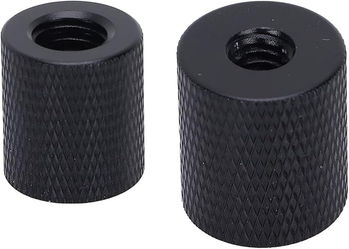 VINGVO 3/8 to 1/4 Tripod Adapter, Female 3/8 Inch‑16 to Female 1/4 Inch‑20 Aluminum Alloy Thread Adapter 16mm Outer Circle Diameter for Tripods, Ball Heads, Monopod, Light Stands